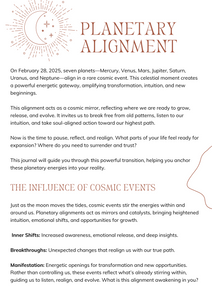 Celestial & Earth Rhythms: A Guided Journal for Cosmic & Sacred Alignments