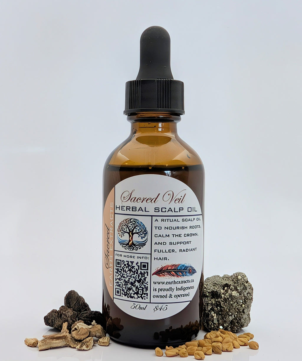 Sacred Veil Herbal Scalp Oil