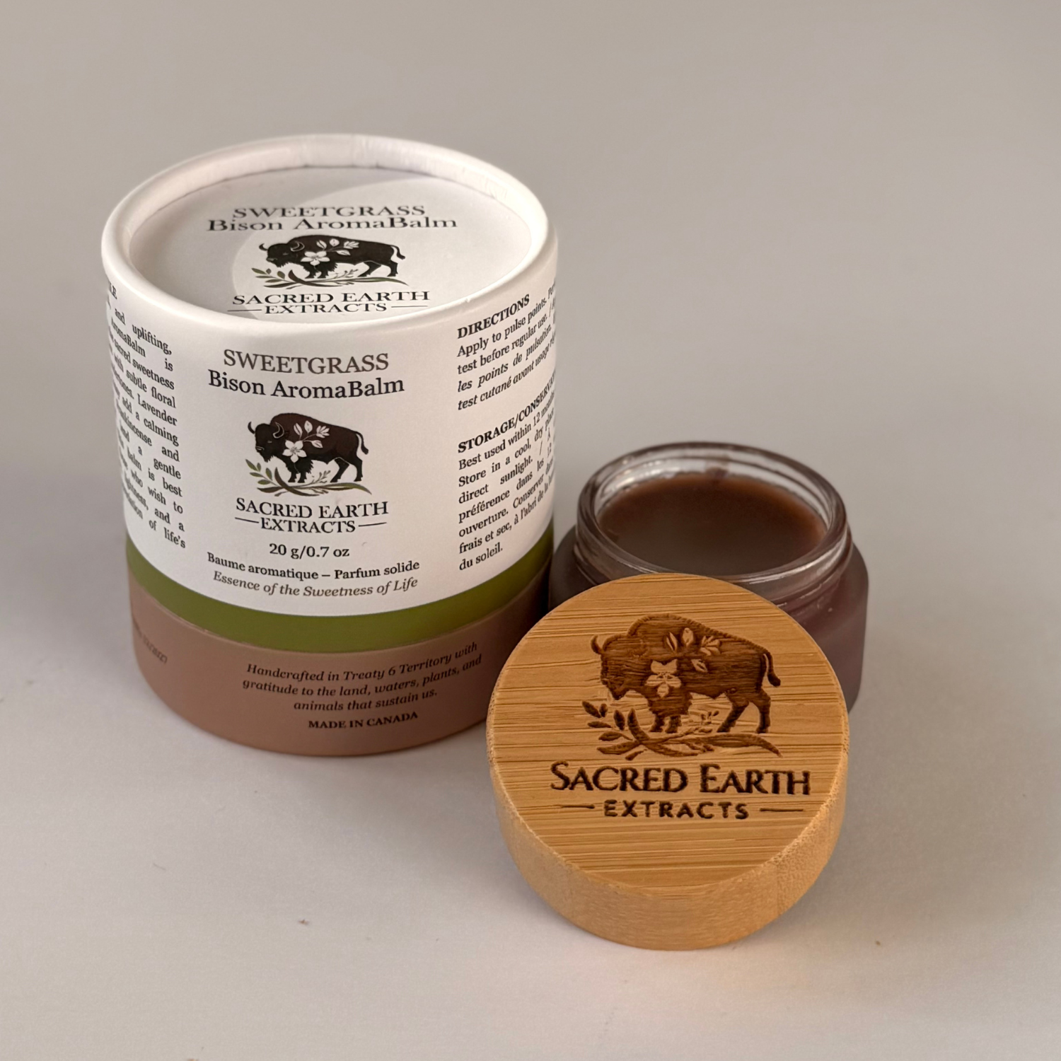 Sweetgrass <br> Bison AromaBalm