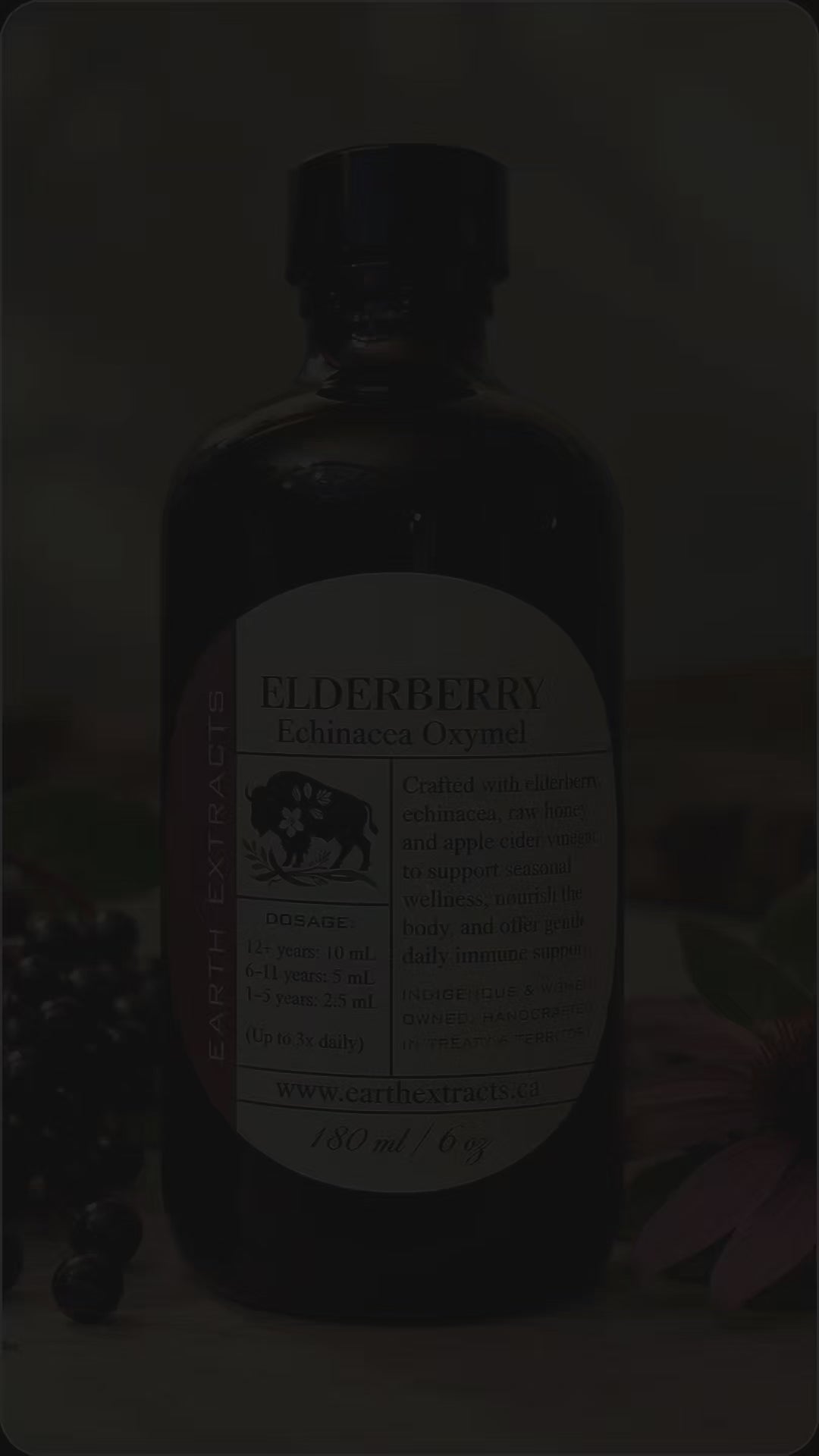 ELDERBERRY + ECHINACEA OXYMEL