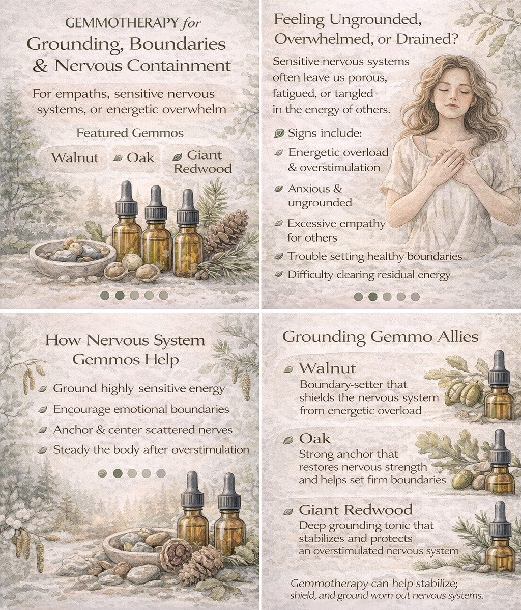 Gemmotherapy Nervous System Extracts