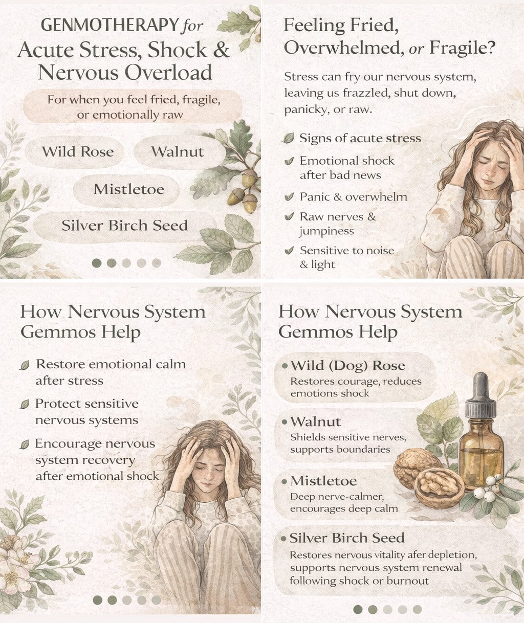 Gemmotherapy Nervous System Extracts