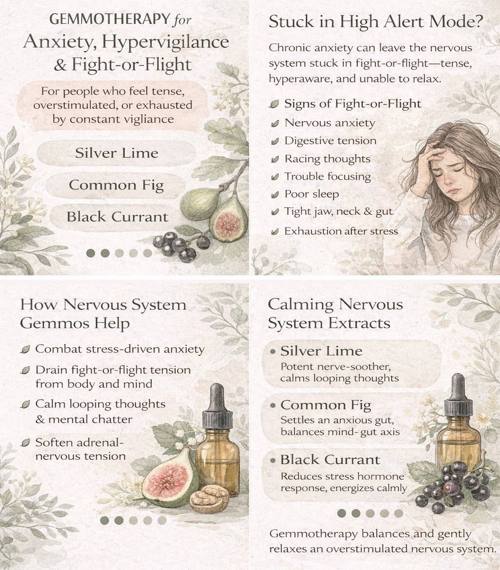 Gemmotherapy Nervous System Extracts