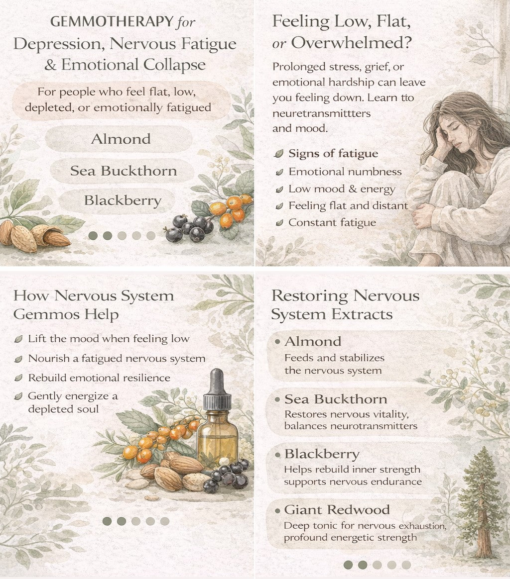Gemmotherapy Nervous System Extracts