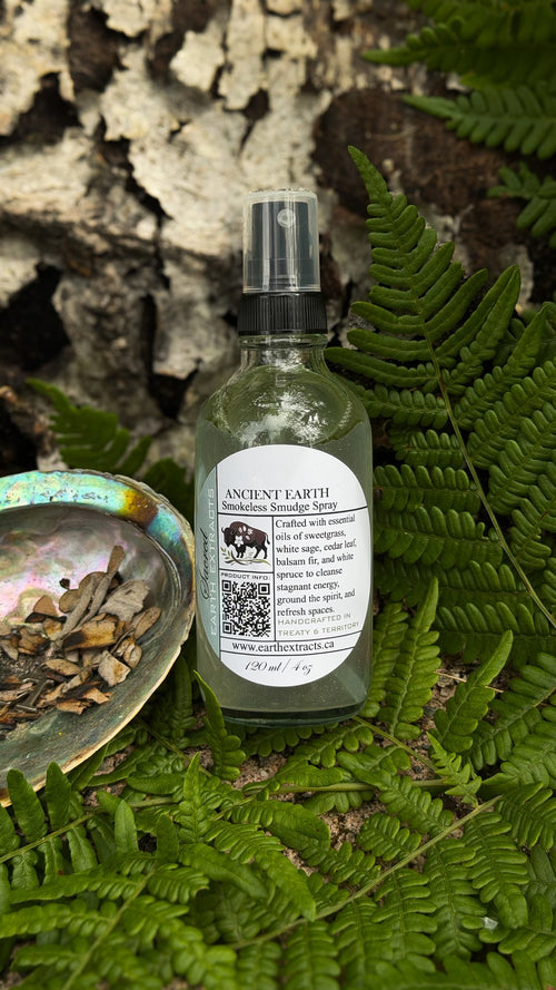 Ancient Earth smokeless smudge spray bottle