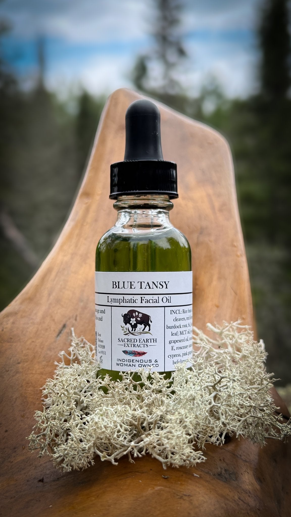 Blue Tansy body oil gift size