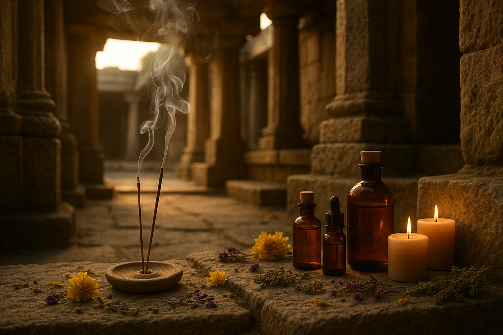 temple and aromatherapy