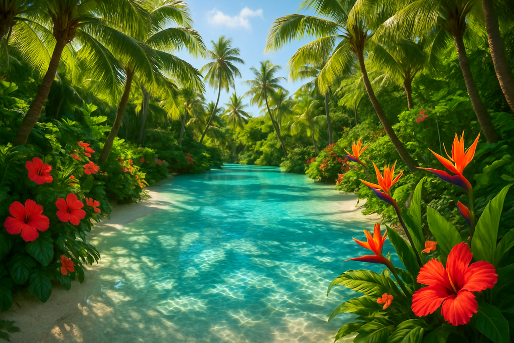 tropical oasis