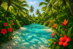 tropical oasis